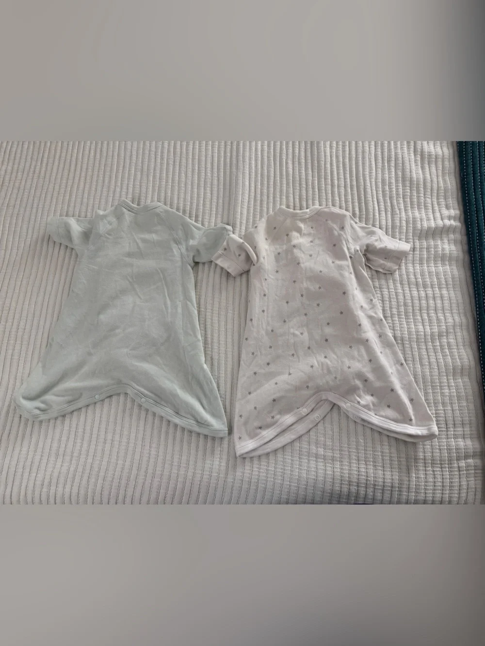 Uniqlo Baby Short-Sleeve Onesie and Kimono Onesies, 3-6 months